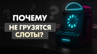 Почему не грузятся слоты?