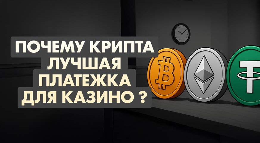 Почему крипта лучшая платежка для казино?