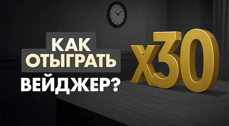 Как отыграть вейджер?